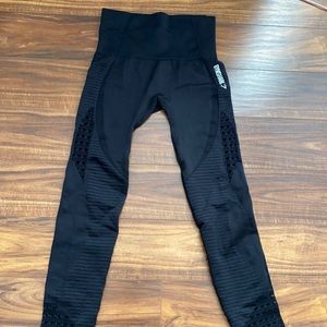 Gymshark energy seamless leggings - black